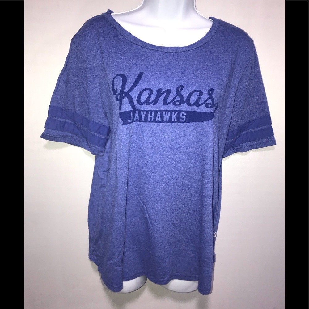 Kansas Jayhawks Blue Shirt Large